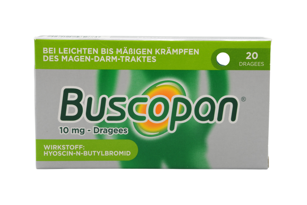Abbildung Buscopan 10 mg - Dragees