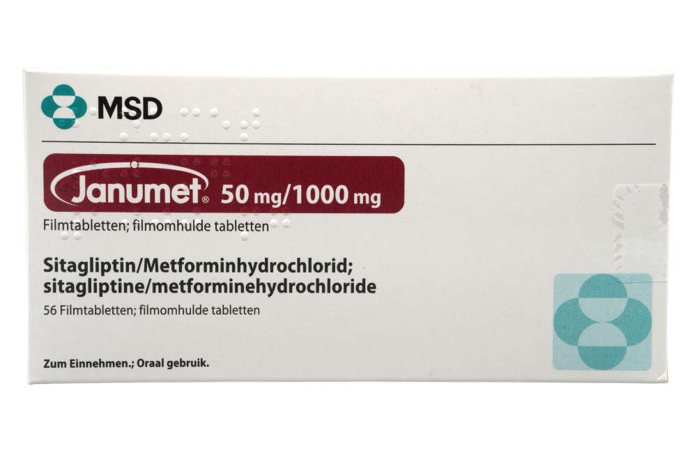 Abbildung Janumet 50 mg/1000 mg Filmtabletten