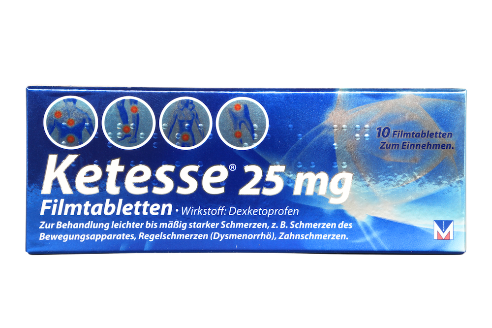 Abbildung Ketesse 25 mg Filmtabletten