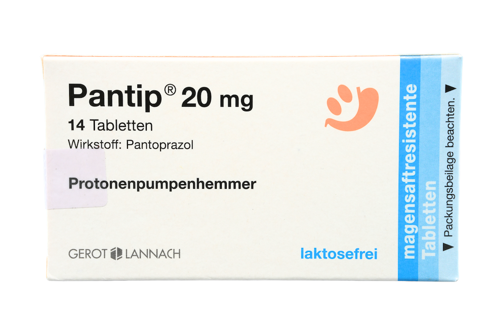 Abbildung Pantip  20 mg - magensaftresistente Tabletten