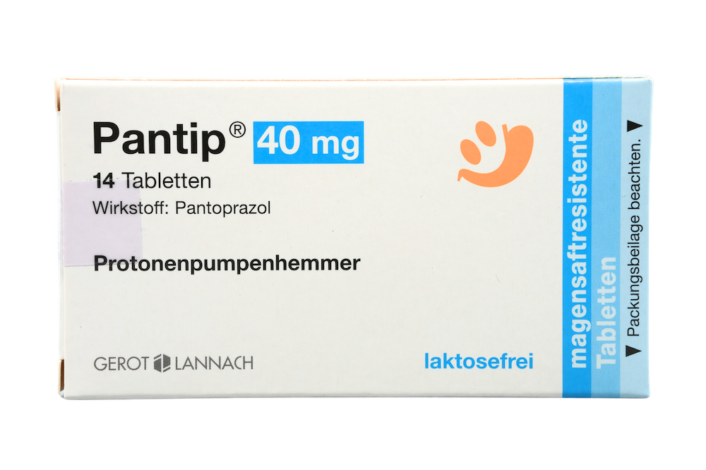 Abbildung Pantip 40 mg - magensaftresistente Tabletten