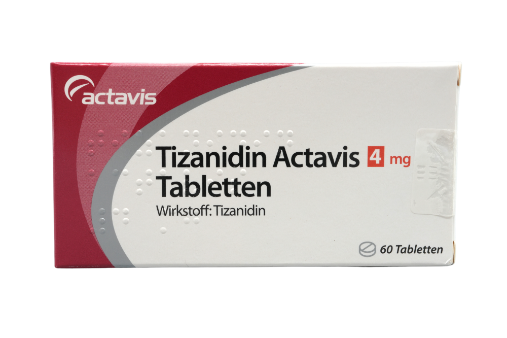 Abbildung Tizanidin Actavis 4 mg Tabletten