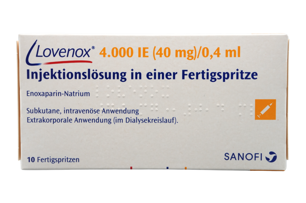 LOVENOX 4.000 IE (40 mg)/0,4 ml Injektionslösung in einer Fertigspritze