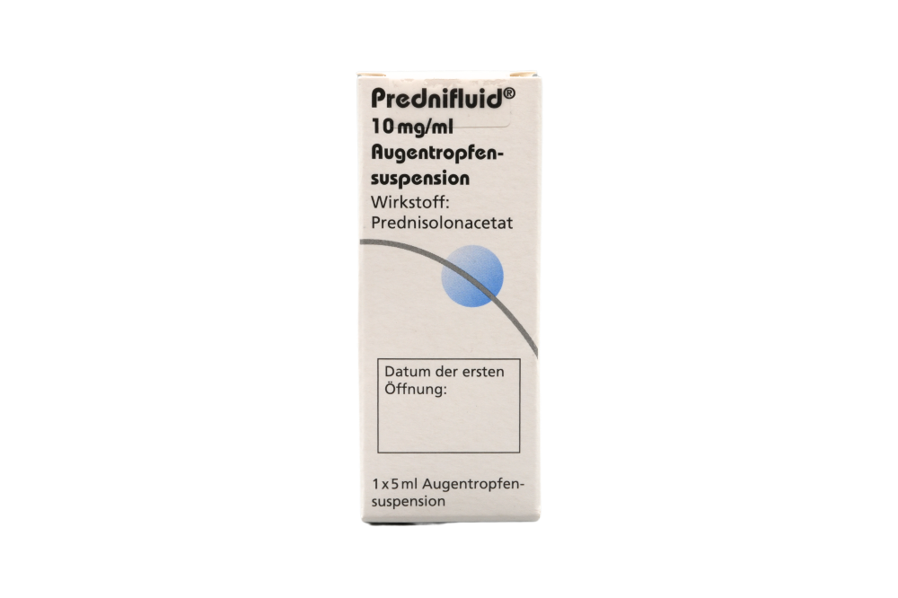 Abbildung Prednifluid 10 mg/ml Augentropfensuspension