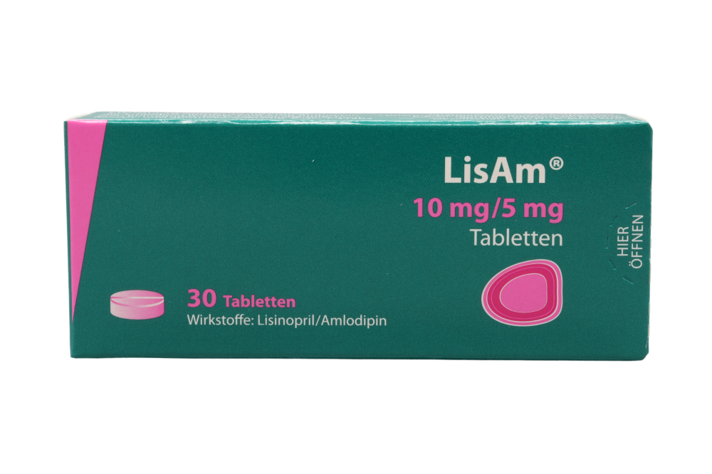 Abbildung LISAM 10 mg/5 mg Tabletten