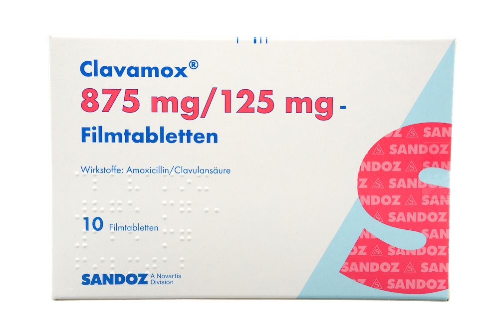 Abbildung Clavamox 875 mg/125 mg - Filmtabletten