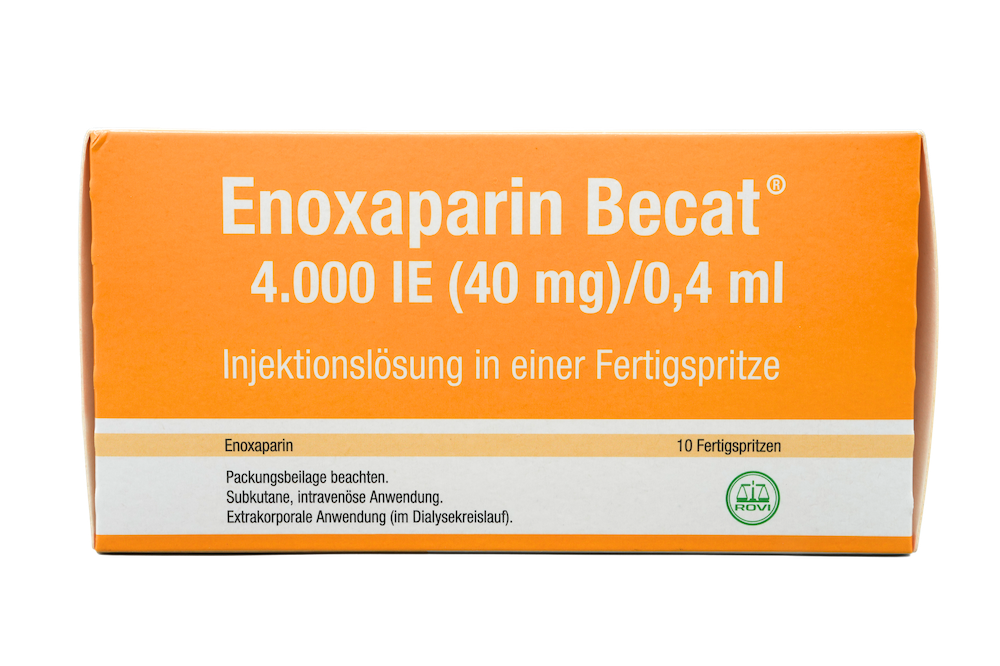 Enoxaparin Becat 4.000 IE (40 mg)/0,4 ml Injektionslösung in einer Fertigspritze