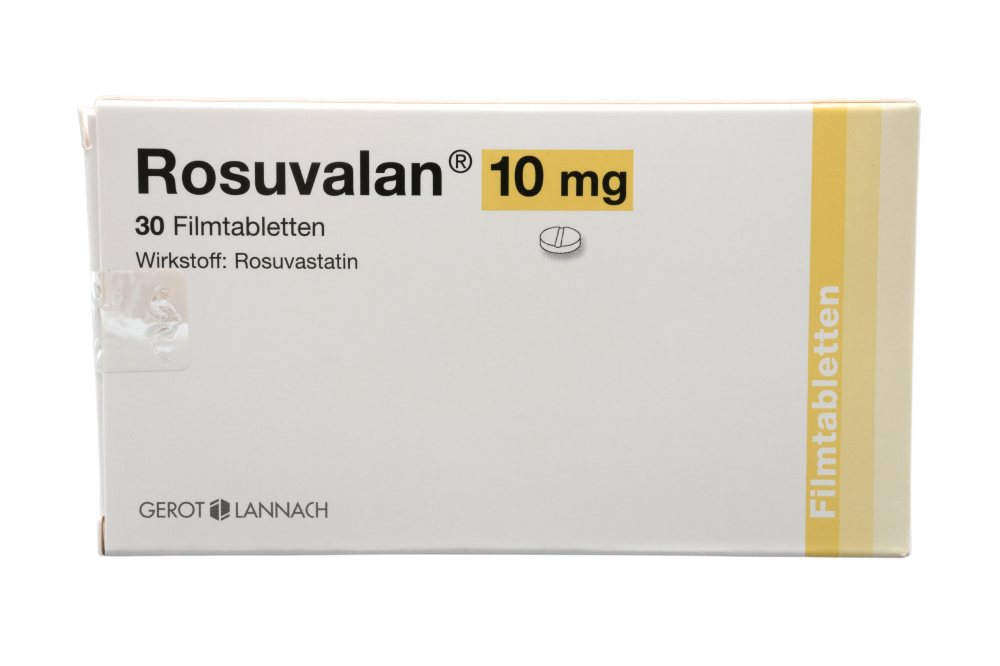 Abbildung Rosuvalan 10 mg-Filmtabletten