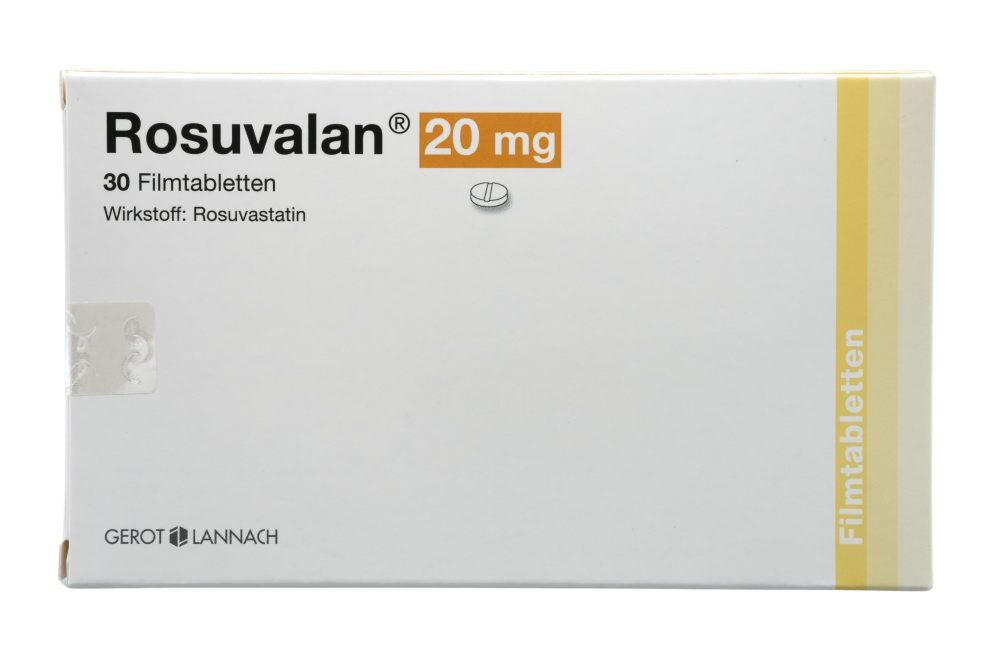 Abbildung Rosuvalan 20 mg-Filmtabletten