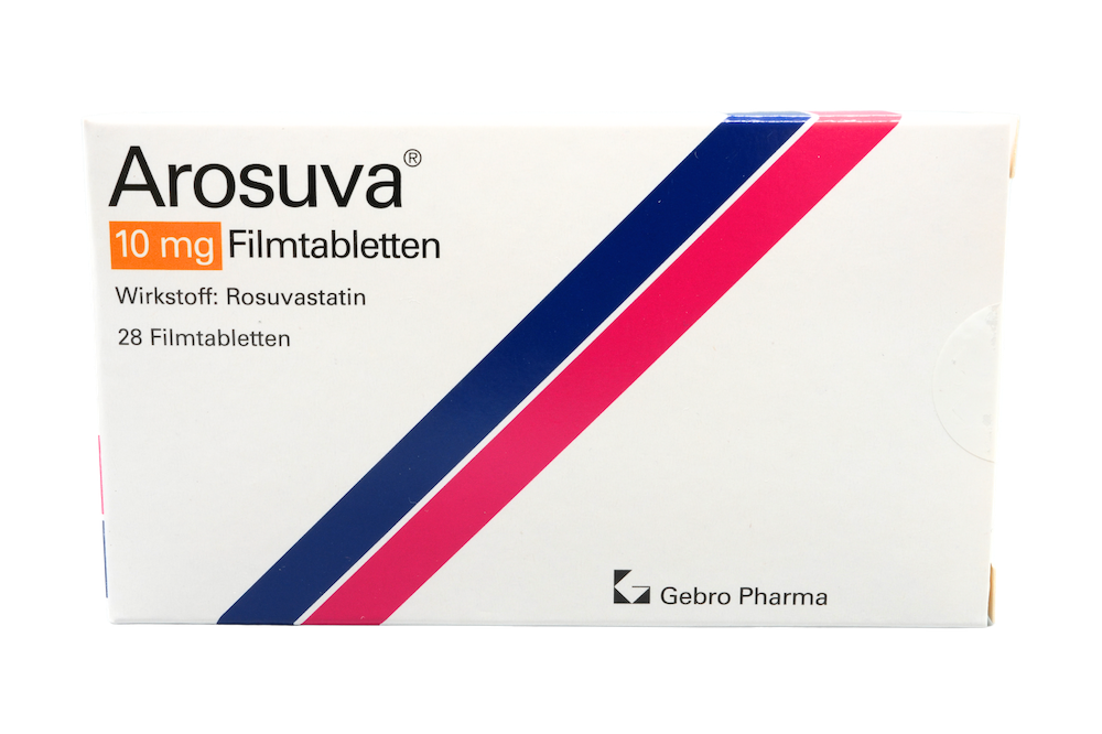 Abbildung Arosuva 10 mg Filmtabletten