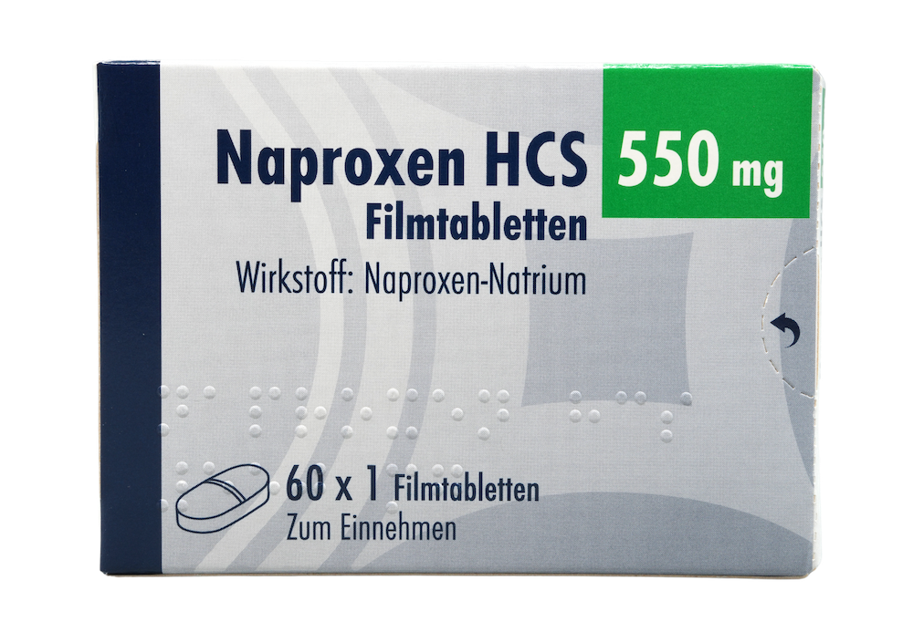 Abbildung Naproxen HCS 550 mg Filmtabletten