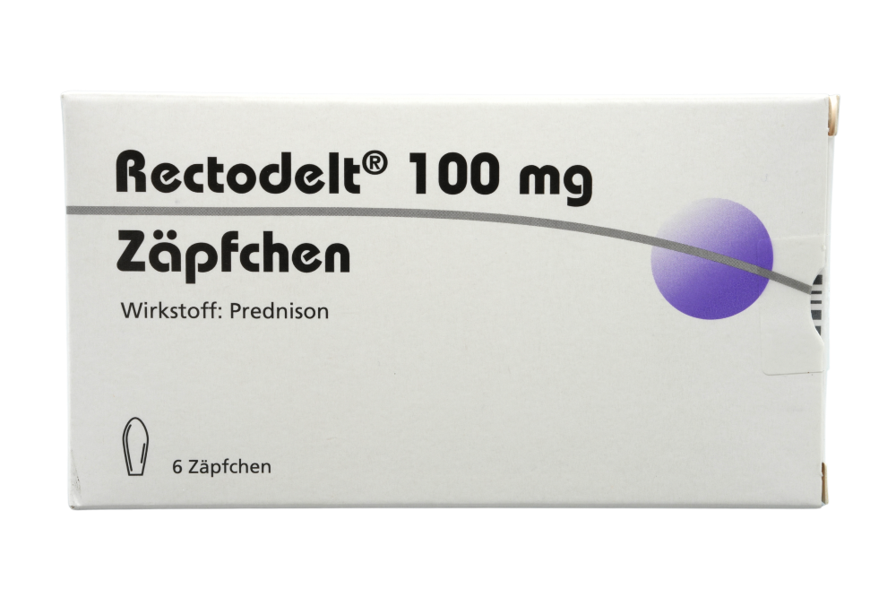 Abbildung Rectodelt 100 mg Zäpfchen