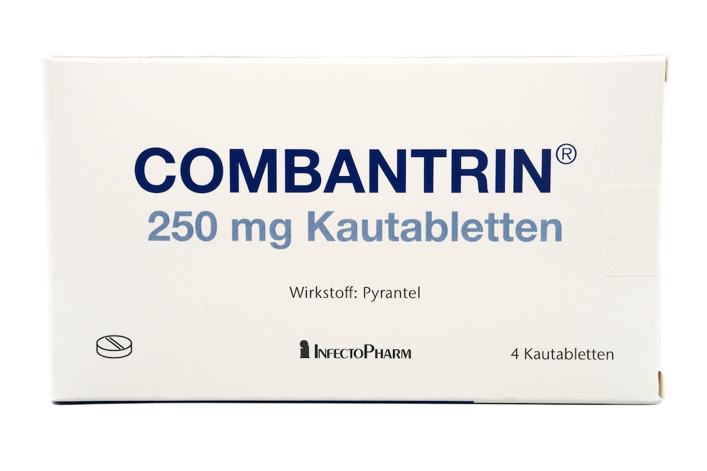 Abbildung Combantrin 250 mg Kautabletten