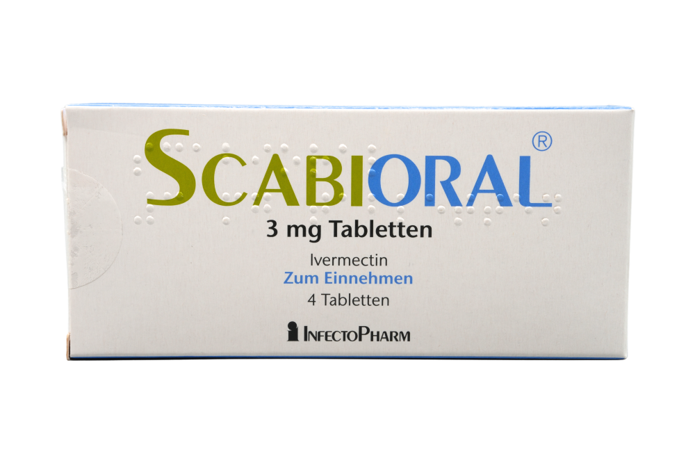 Abbildung Scabioral 3 mg Tabletten