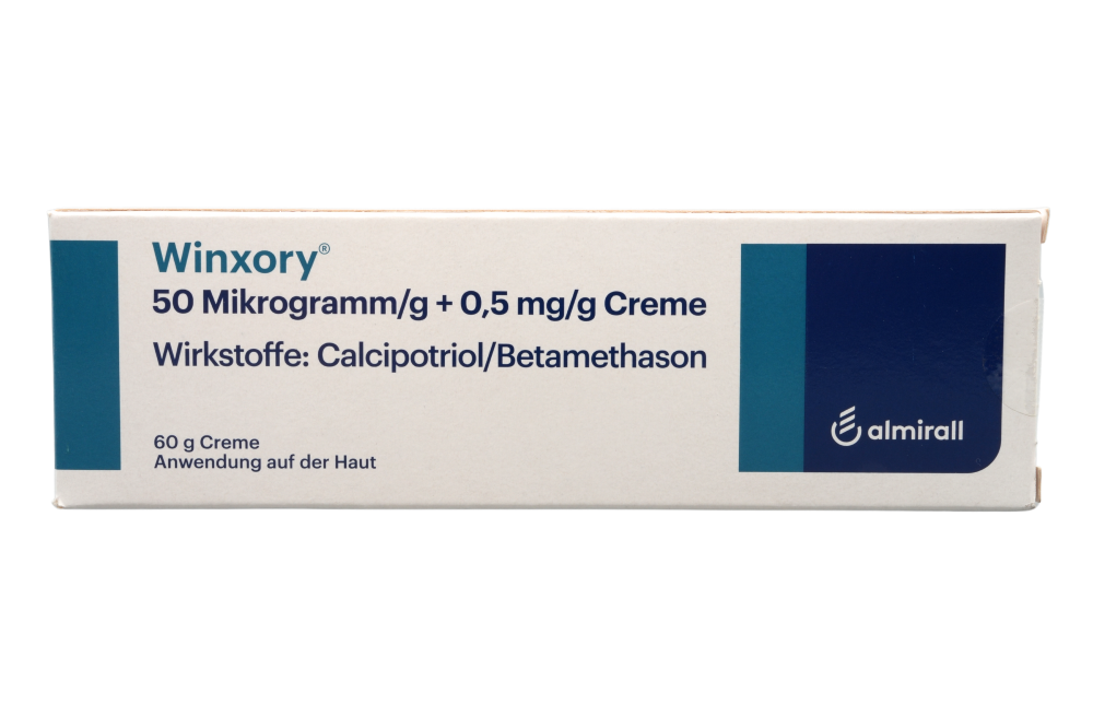 Abbildung Winxory 50 Mikrogramm/g + 0,5 mg/g Creme