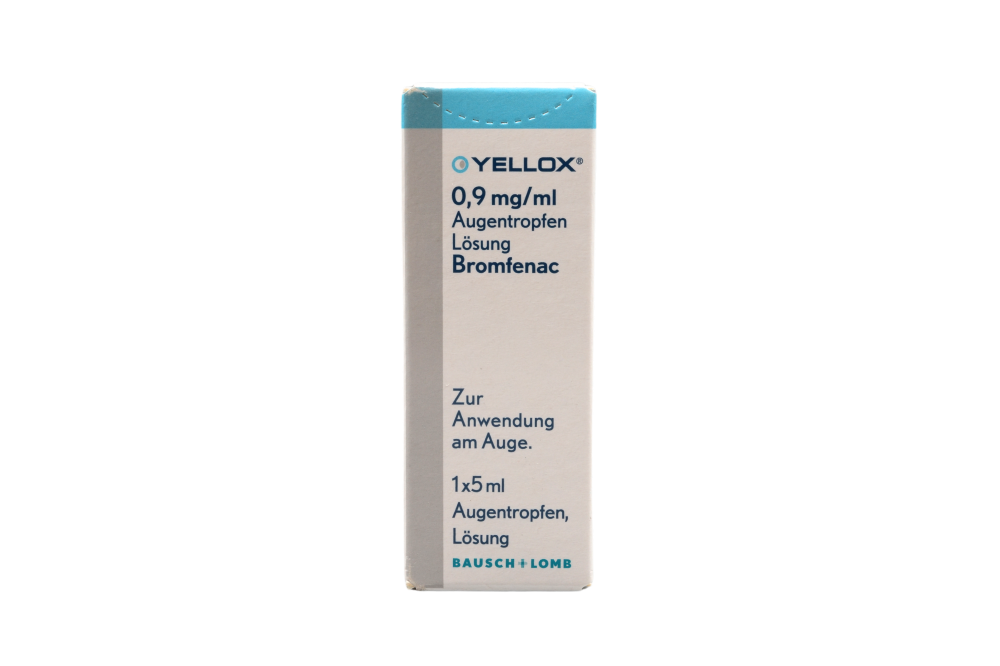 Abbildung Yellox 0,9 mg/ml Augentropfen Lösung