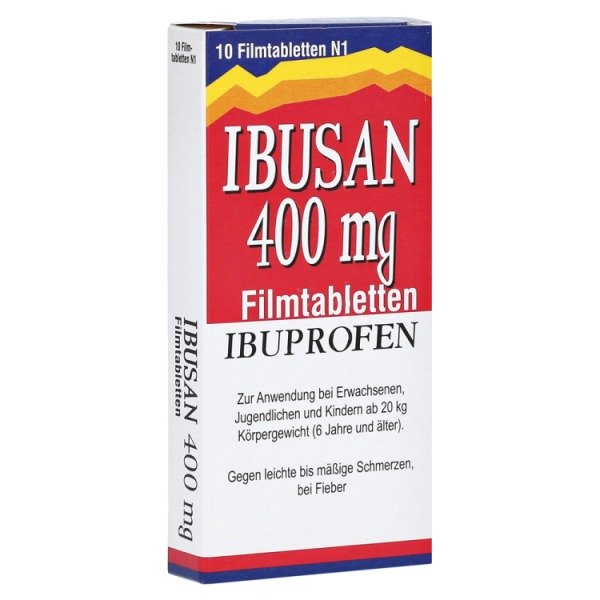 Abbildung Ibusan 400 mg Filmtabletten