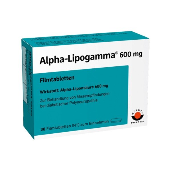 Alpha-Lipogamma 600 mg Filmtabletten