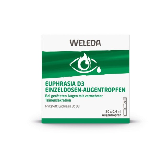 Euphrasia D3 Einzeldosen-Augentropfen