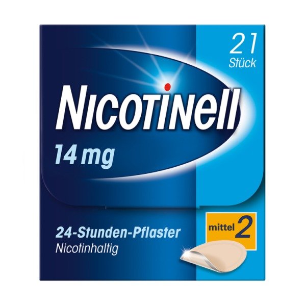 Abbildung Nicotinell 14 mg / 24-Stunden-Pflaster