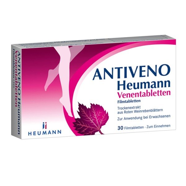 Abbildung ANTIVENO Heumann Venentabletten 360 mg Filmtabletten