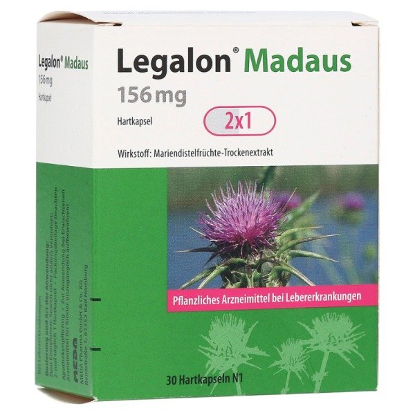 Abbildung Legalon Madaus 156 mg