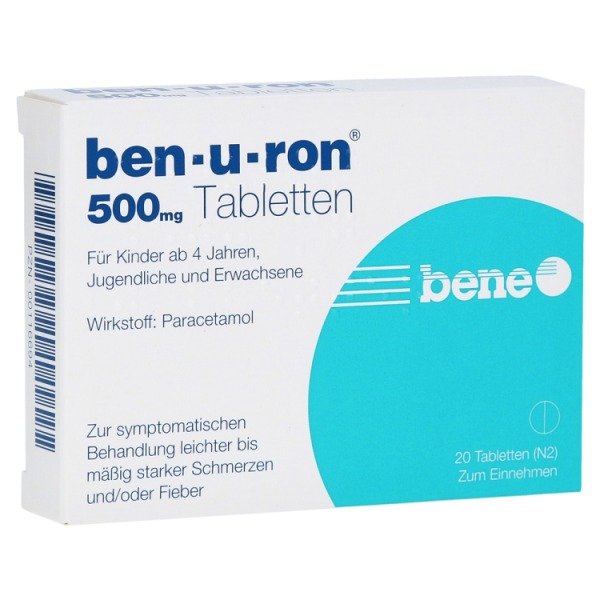 ben-u-ron 500 mg Tabletten