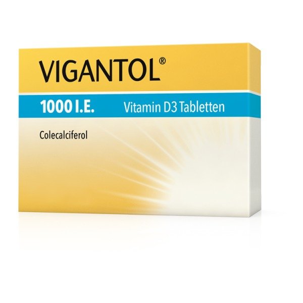 Abbildung VIGANTOL 1000 I.E. Vitamin D3 Tabletten