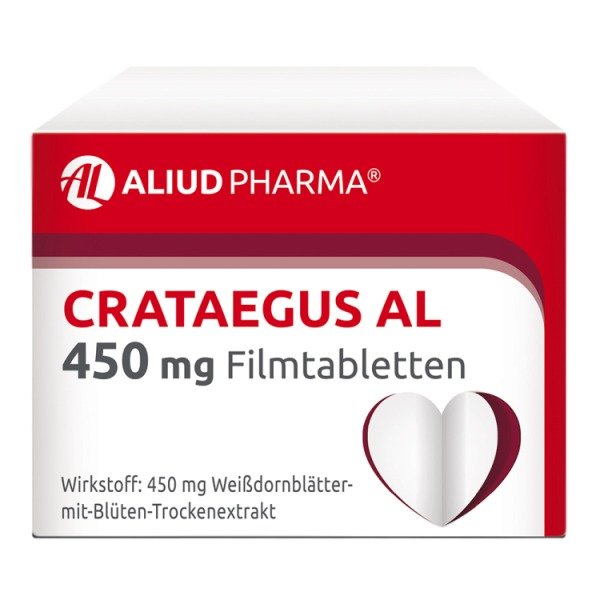 Abbildung Crataegus AL 450 mg Filmtabletten