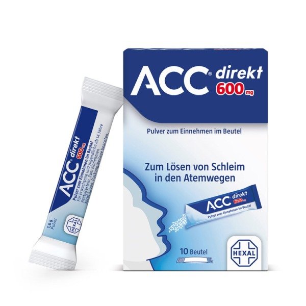 ACC direkt 600 mg Pulver zum Einnehmen im Beutel