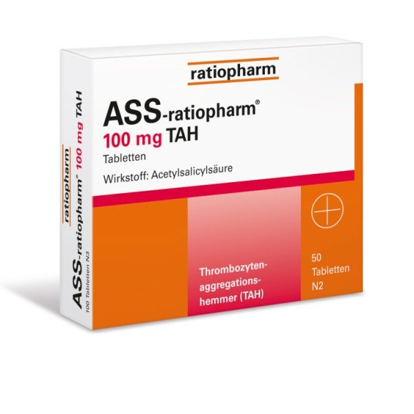 ASS-ratiopharm 100 mg TAH