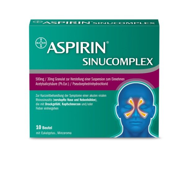 Abbildung Aspirin Sinucomplex