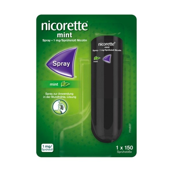 Abbildung Nicorette Mint Spray