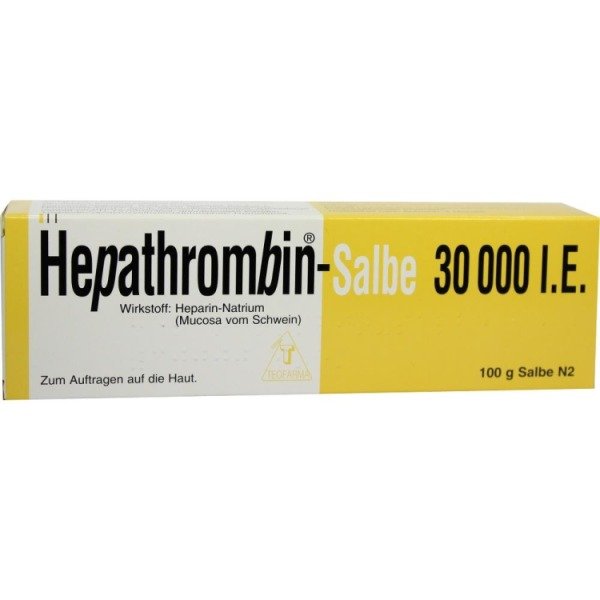 Abbildung Hepathrombin-Salbe 30 000