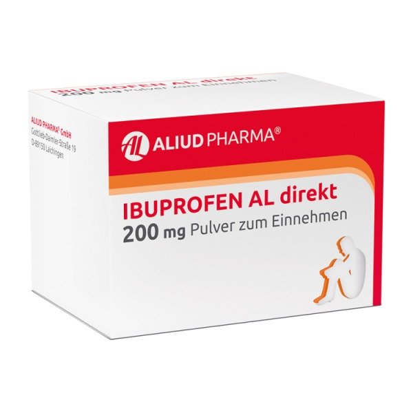 Abbildung Ibuprofen AL direkt 200 mg Pulver zum Einnehmen