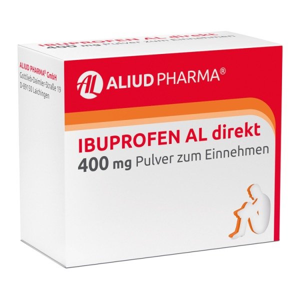 Abbildung Ibuprofen AL direkt 400 mg Pulver zum Einnehmen