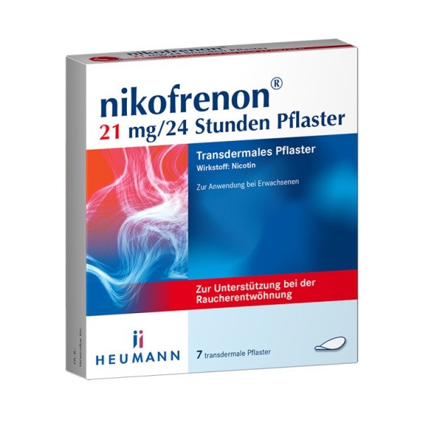 Abbildung nikofrenon 21 mg/24 Stunden Pflaster