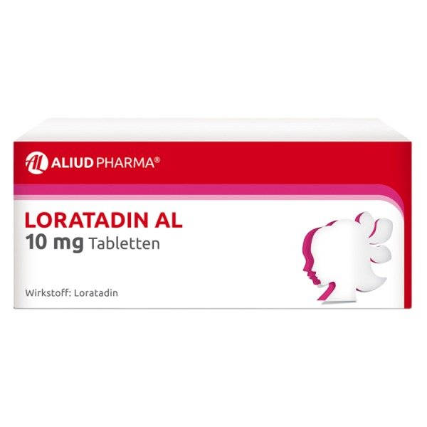 Abbildung Loratadin AL 10 mg Tabletten