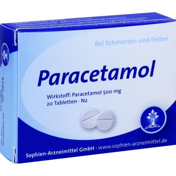Abbildung Paracetamol STADA 500 mg Tabletten