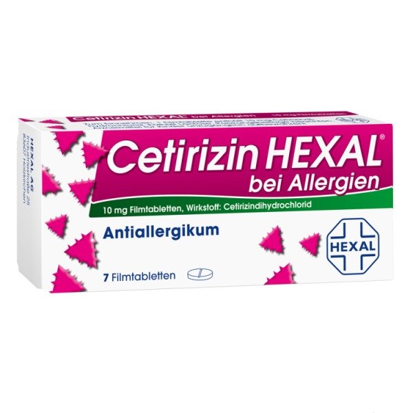 Abbildung Cetirizin Hexal bei Allergien