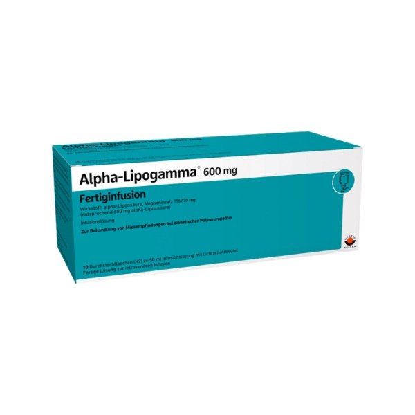 Alpha - Lipogamma 600mg Fertiginfusion