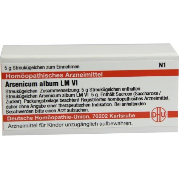 Abbildung Arsenicum album LM I