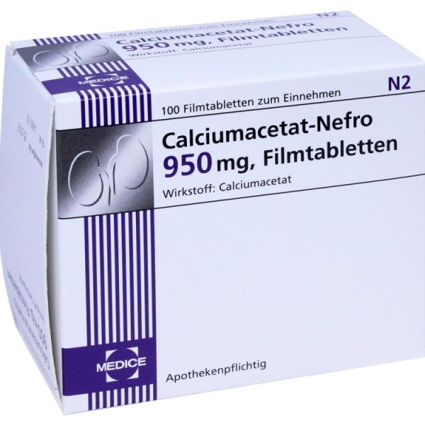 Calciumacetat-Nefro 950mg