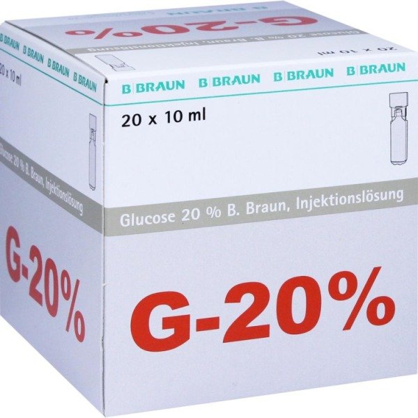 Glucose 20 % B. Braun