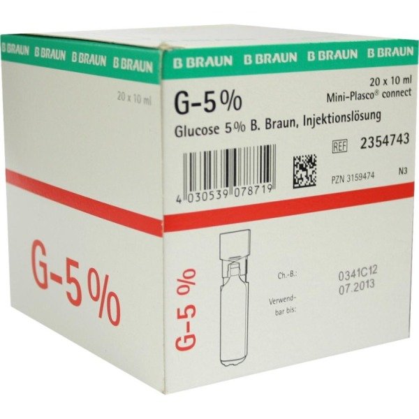 Abbildung Glucose 5 % B. Braun
