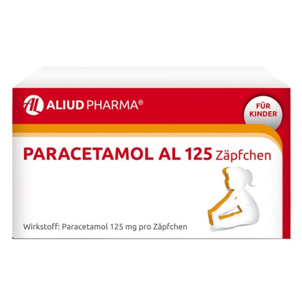 Paracetamol AL 125 Zäpfchen