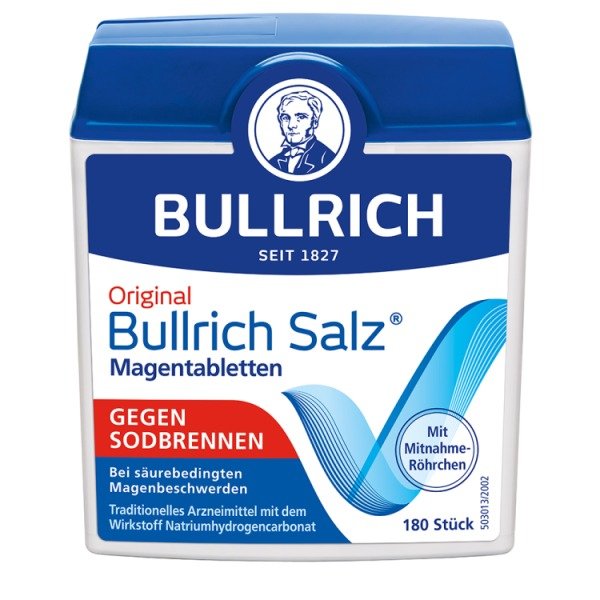 Abbildung Original Bullrich Salz Magentabletten