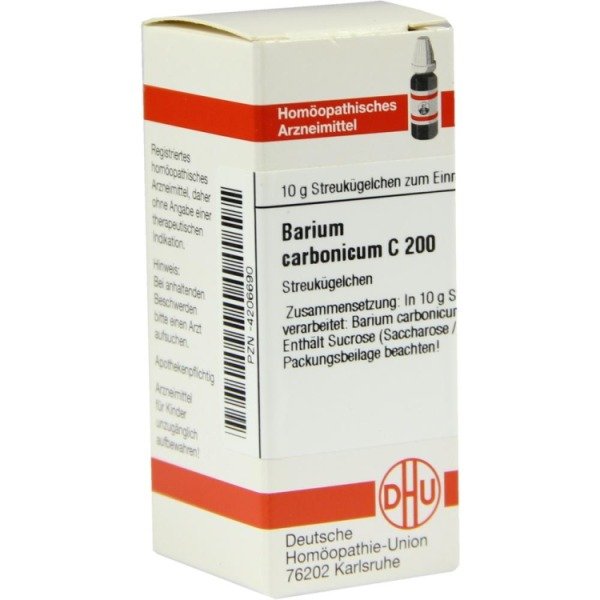 Abbildung Barium carbonicum C10