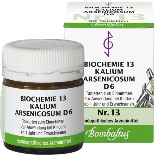Abbildung Biochemie 13 Kalium arsenicosum D6