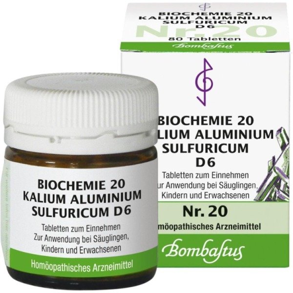 Abbildung Biochemie 20 Kalium aluminium sulfuricum D6
